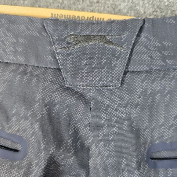 Slazenger Mens Golf Shorts Performance‎ Stretch Houndstooth Print Size 32 Gray - Picture 9 of 11